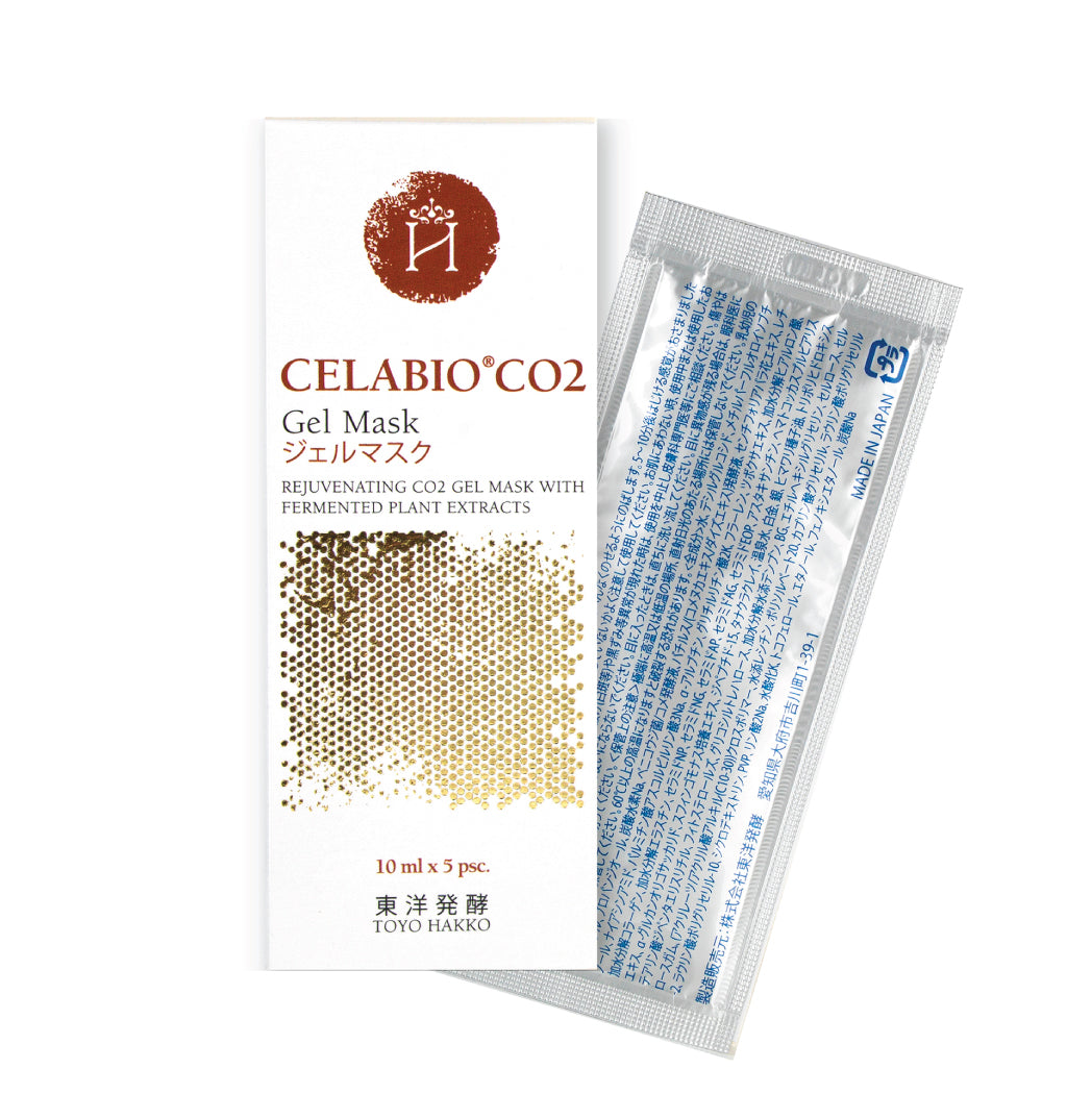 Celabio CO2 Gel Mask. Foam Anti-ageing Face Mask with Enzymes