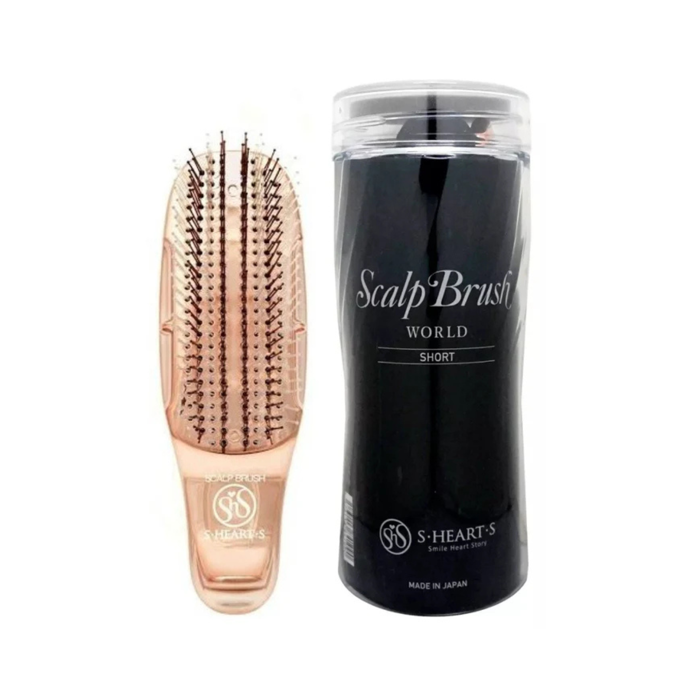 S-Heart-S Scalp Brush World Short