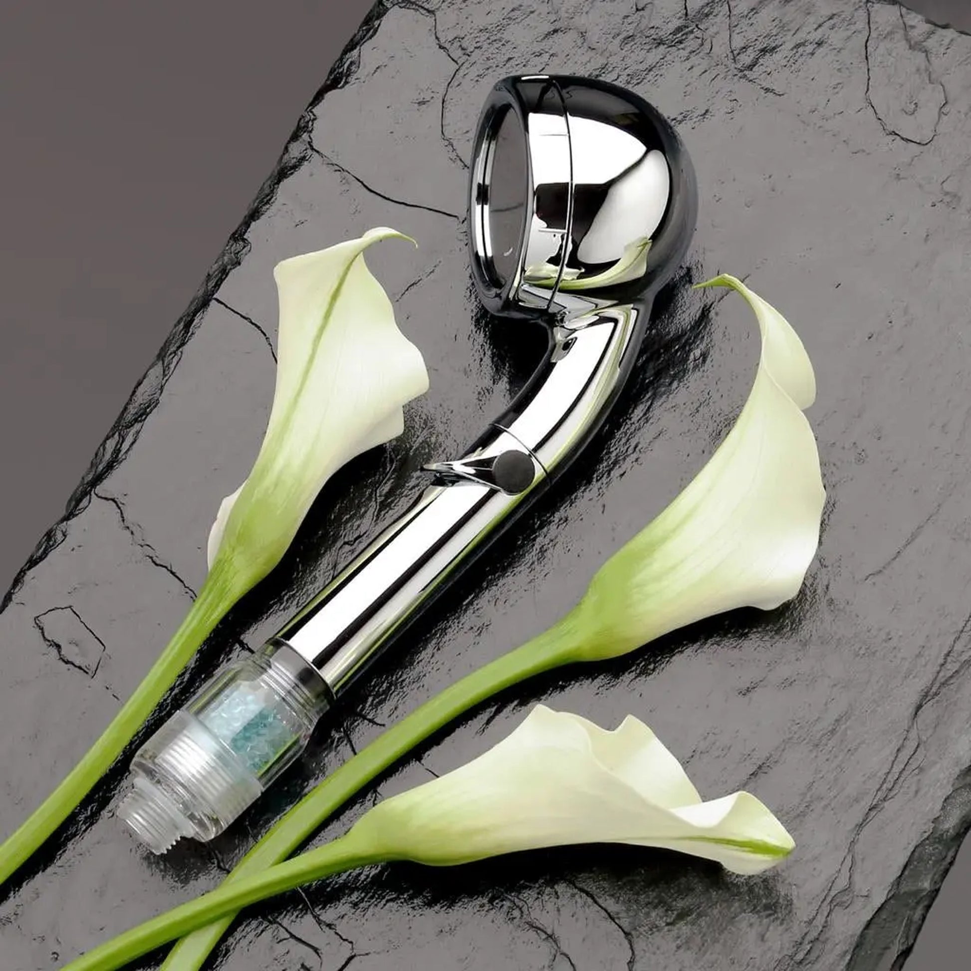 Premium Jewel Shower Head - Ionised Water, Massaging Japanese Shower Head - Mybeza.com