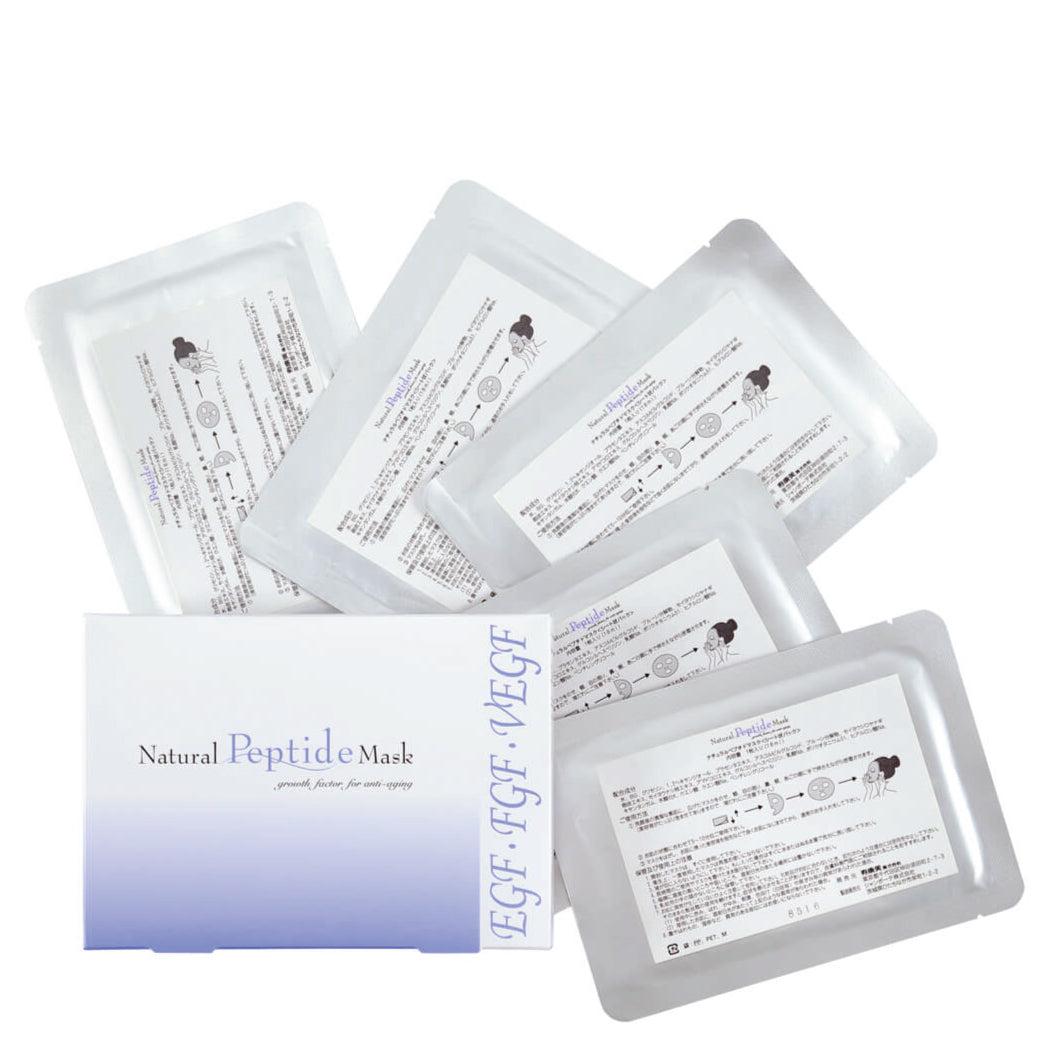 Natural Peptide Mask. Biologically Active Face Mask