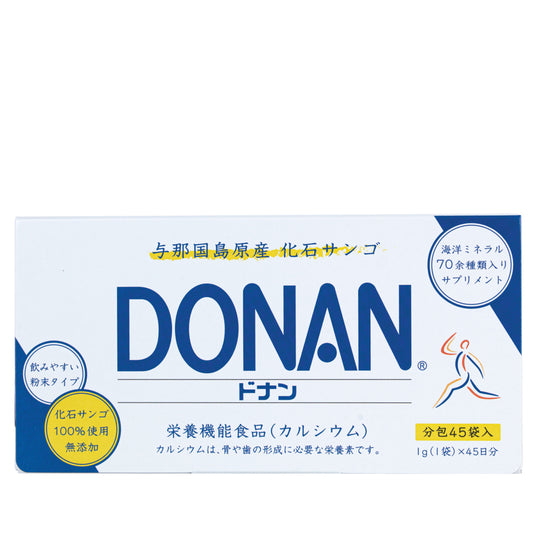 DONAN Coral Calcium with 73 minerals. 45 sachets