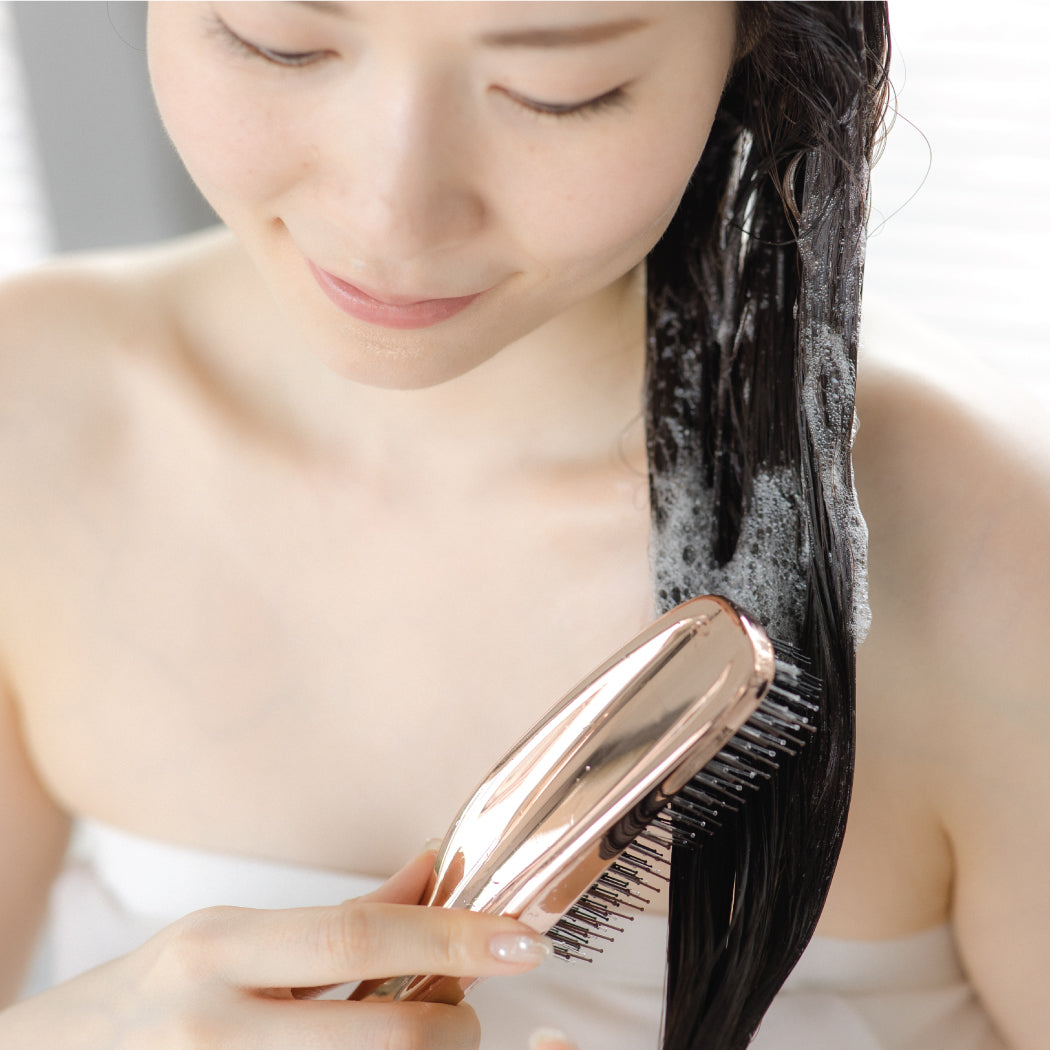 Dr. Scalp The Brashu REVO hair brush for dry and wet hair. Scalp and Face Massager